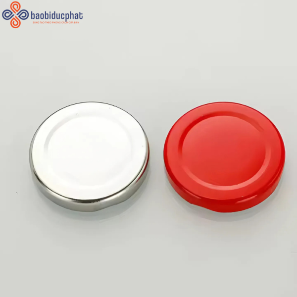 Nắp thiếc hũ thủy tinh thực phẩm 38mm