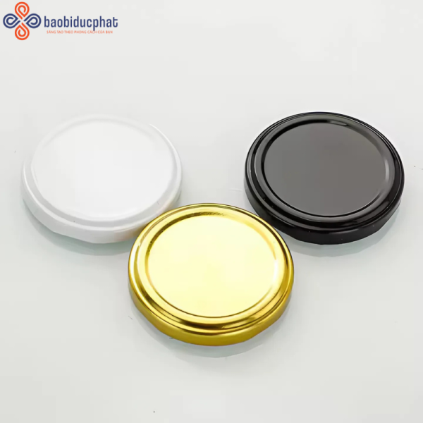 Nắp thiếc hũ thủy tinh thực phẩm 38mm