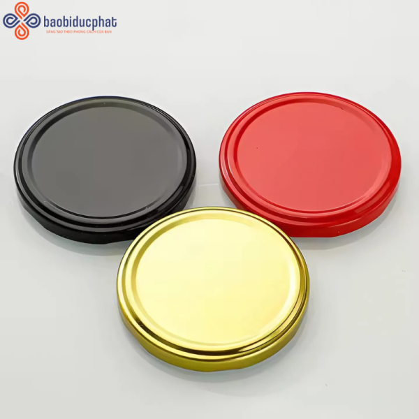 Nắp thiếc hũ thủy tinh thực phẩm 38mm