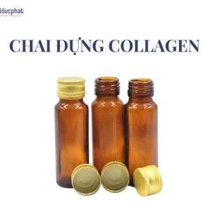 Chai đựng collagen