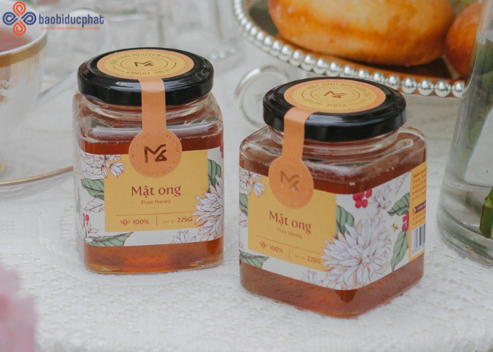 Hũ thủy tinh đựng mật ong 