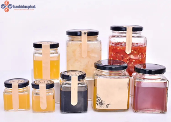Các mẫu hũ thủy tinh hữu ích cho đóng gói và trưng bày