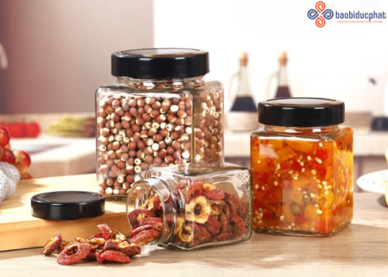 Cần chú ý cẩn thận khi sử dụng chai hũ thủy tinh