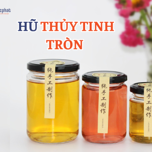 Hũ thủy tinh tròn