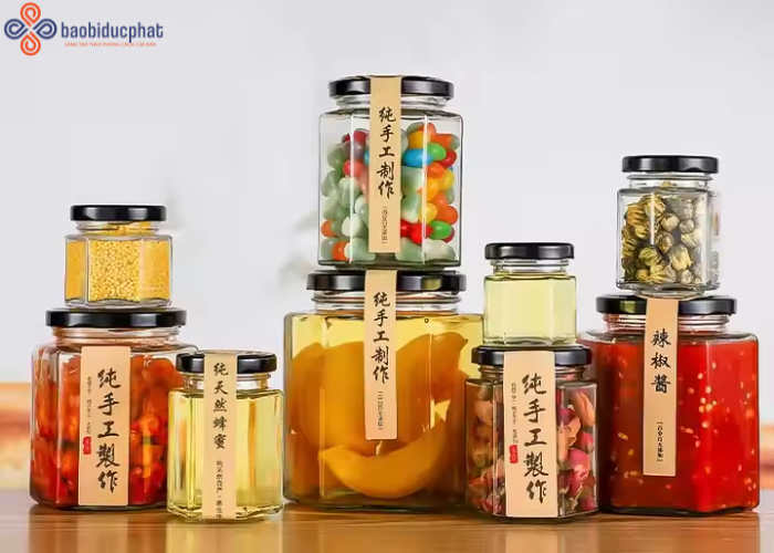 Hũ thủy tinh đựng thực phẩm