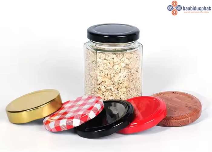 Hũ thủy tinh lục giác