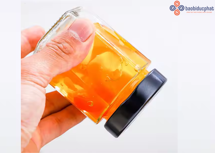 Hũ thủy tinh lục giác