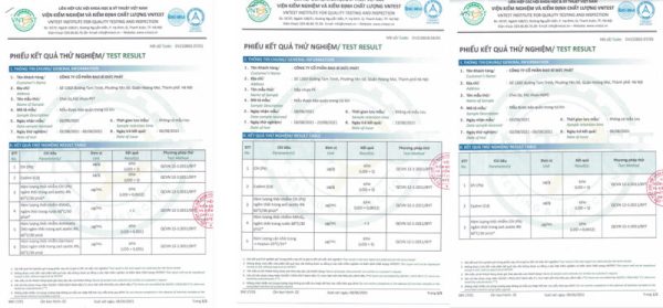 Chứng chỉ chất lượng ISO của Bao bì Đức Phát