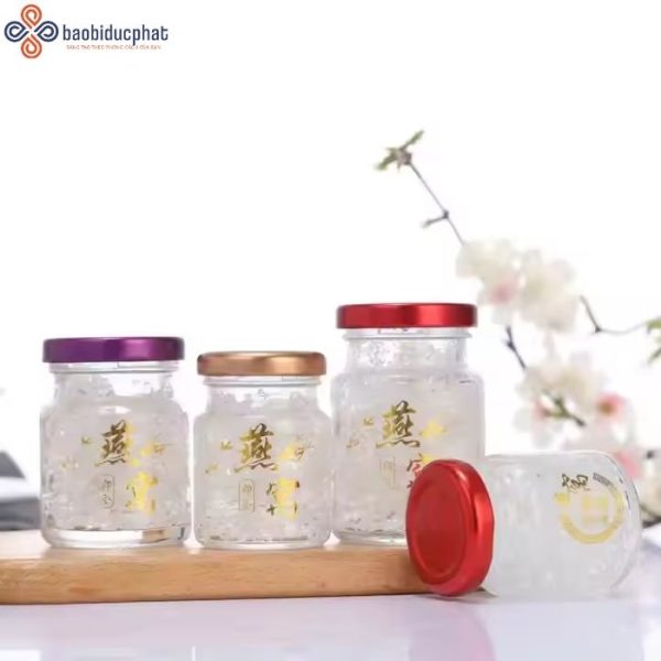 Hũ thủy tinh đựng yến 75ml