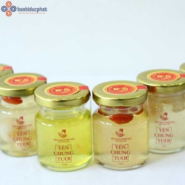 Hũ thủy tinh đựng yến 75ml