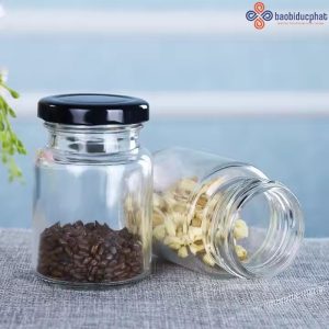 Hũ thủy tinh đựng yến dung tích 100ml