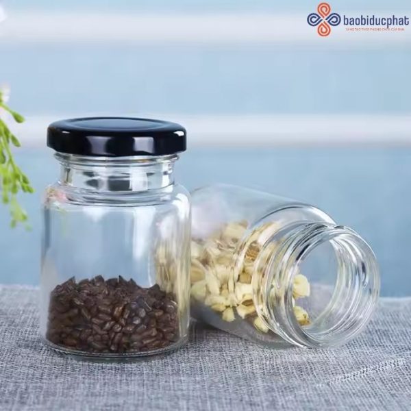 Hũ thủy tinh đựng yến dung tích 100ml