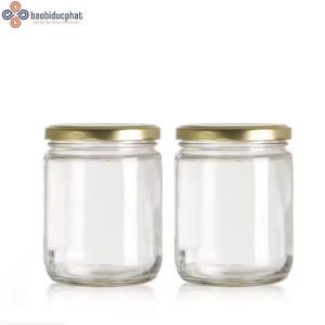 Hũ thủy tinh tròn 240ml đựng mật ong