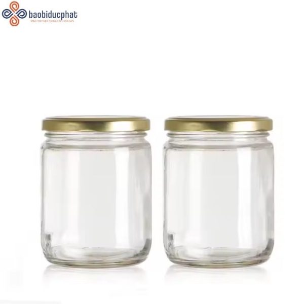 Hũ thủy tinh tròn 240ml đựng mật ong