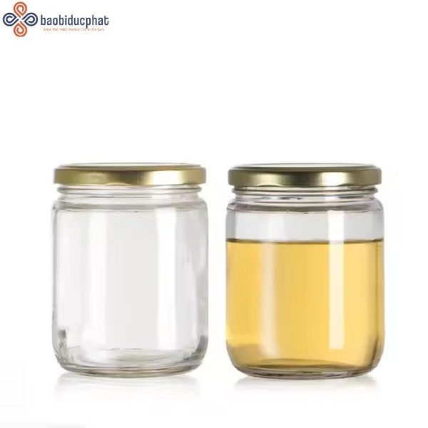 Hũ thủy tinh tròn 240ml đựng mật ong