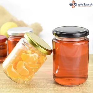 Hũ thủy tinh tròn 350ml