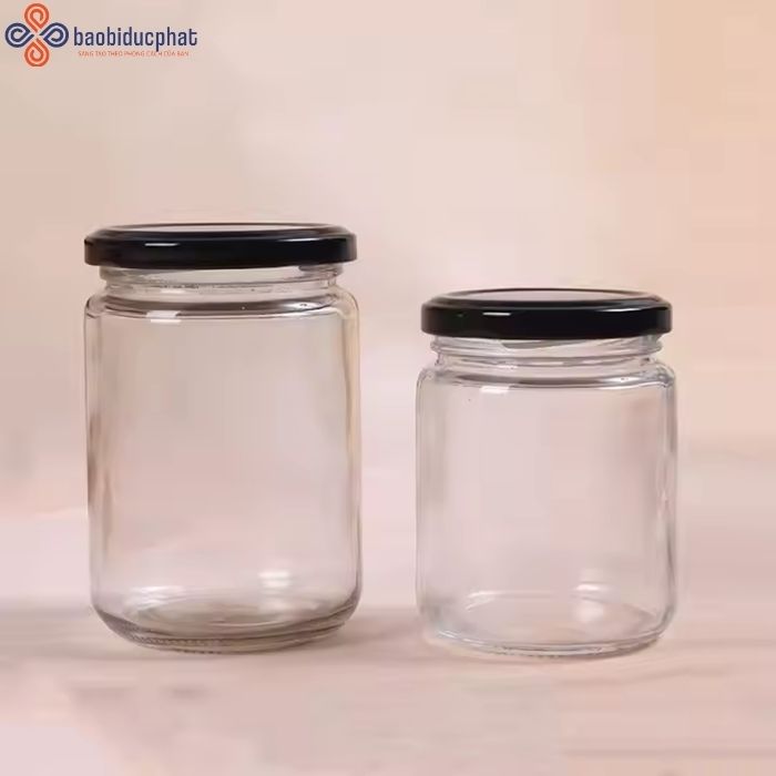 Hũ thủy tinh tròn 500ml
