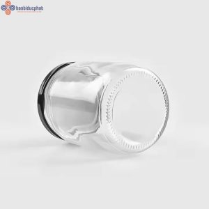 Hũ thủy tinh tròn đựng gia vị 240ml