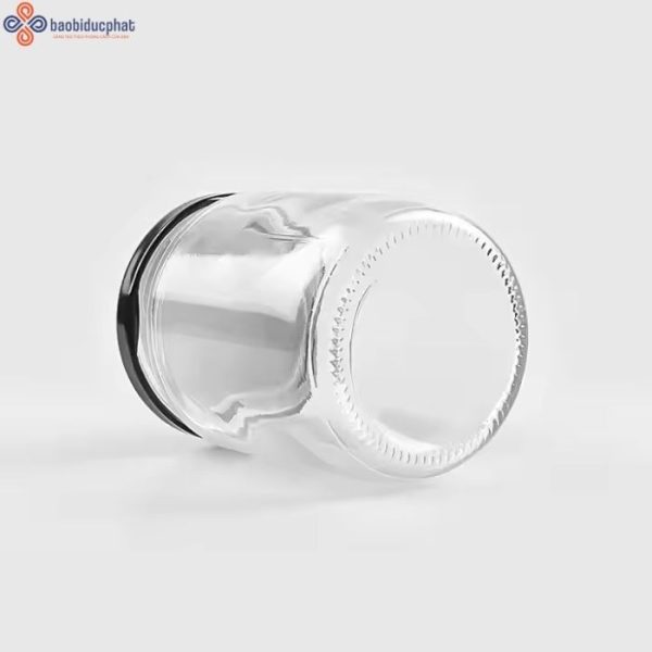 Hũ thủy tinh tròn đựng gia vị 240ml