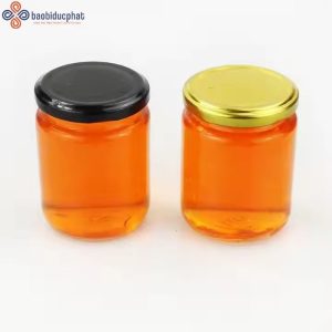 Hũ thủy tinh tròn đựng mật ong dung tích 350ml