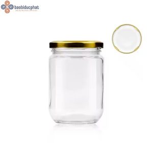 Hũ thủy tinh tròn đựng yến chưng 200ml