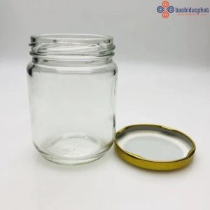 Hũ thủy tinh tròn đựng yến chưng 200ml