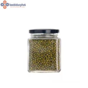Hũ thủy tinh vuông 280ml