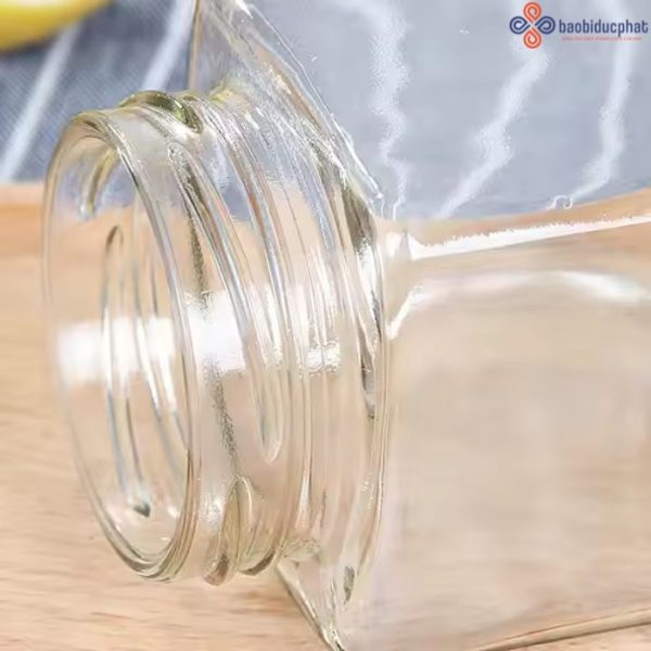 Hũ thủy tinh vuông 280ml