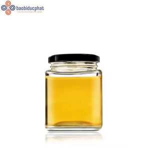 Hũ thủy tinh vuông 350ml