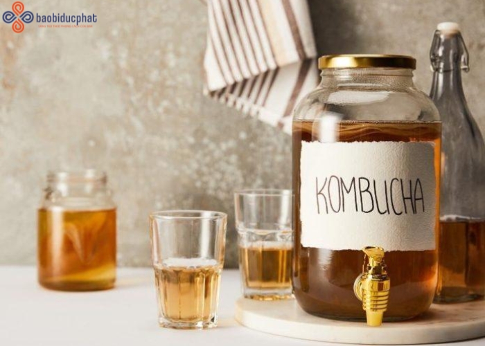 Mẹo ngâm trà kombucha bằng hũ thủy tinh lớn an toàn
