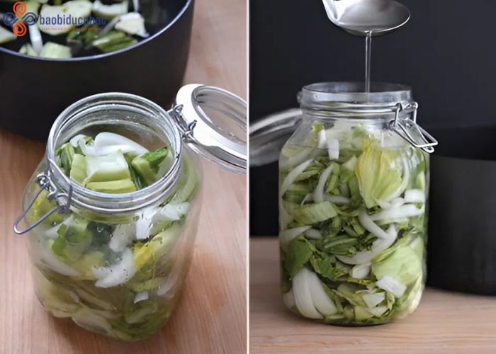 Dùng hũ thủy tinh muối dưa cà có an toàn không?