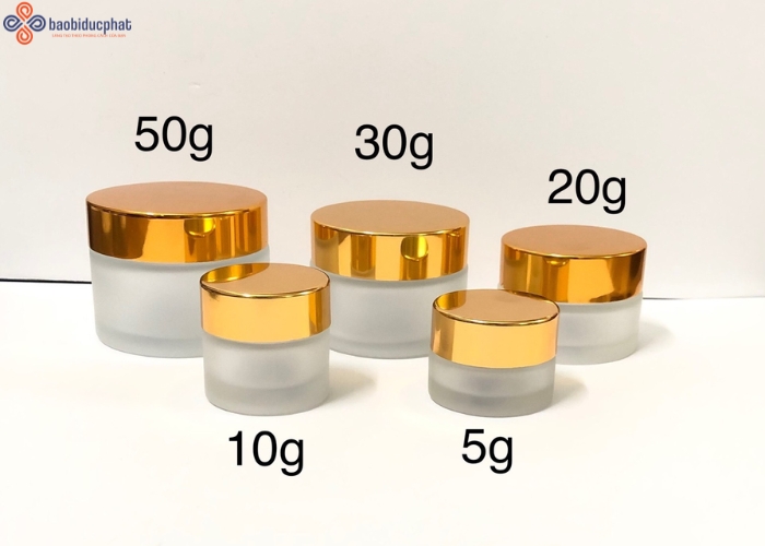 Hũ thủy tinh đựng mỹ phẩm – Giải pháp bao bì xanh cho ngành làm đẹp