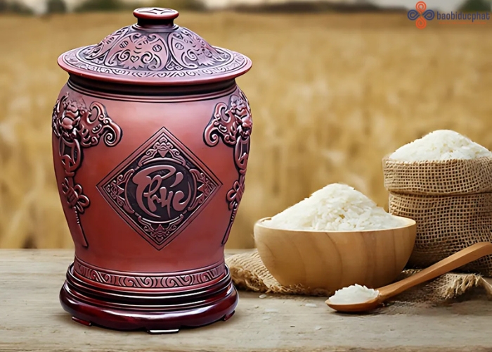 Đặt hũ đựng gạo ở đâu trong bếp để thu hút tài lộc?