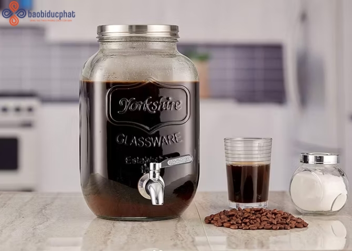 Mẹo ngâm trà kombucha bằng hũ thủy tinh lớn an toàn