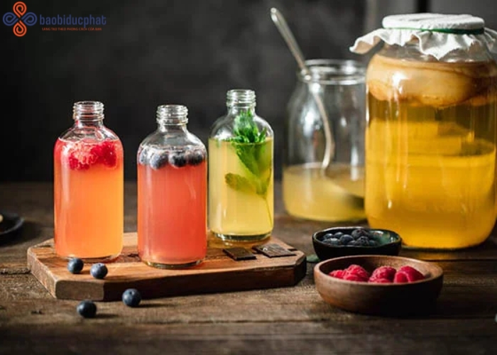 Mẹo ngâm trà kombucha bằng hũ thủy tinh lớn an toàn