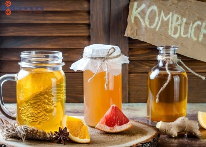 Mẹo ngâm trà kombucha bằng hũ thủy tinh lớn an toàn