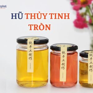 Hũ thủy tinh tròn