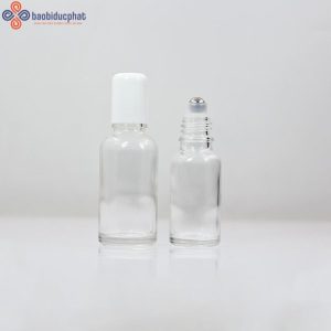 Chai bi lăn đựng tinh dầu trong suốt 5-100ml