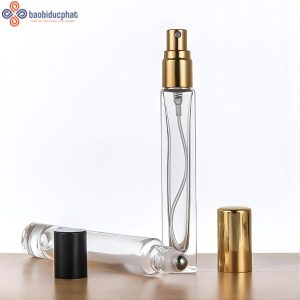 Chai thủy tinh chiết nước hoa vai vuông 10ml - 20ml