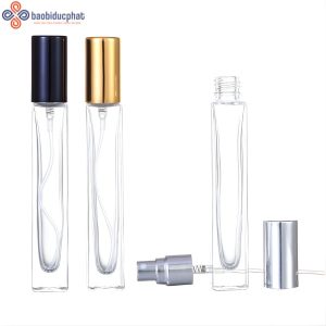 Chai thủy tinh chiết nước hoa vai vuông 10ml - 20ml