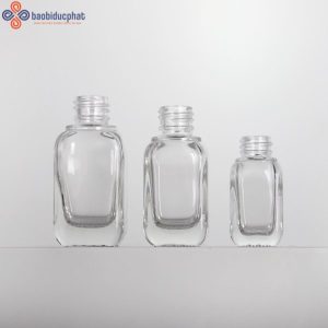 Chai thủy tinh dáng vuông 10ml, 20ml