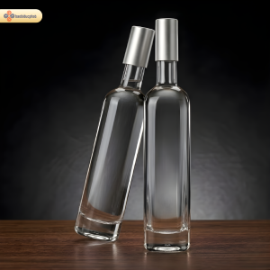 Chai thủy tinh đựng rượu G01-500 dáng cao